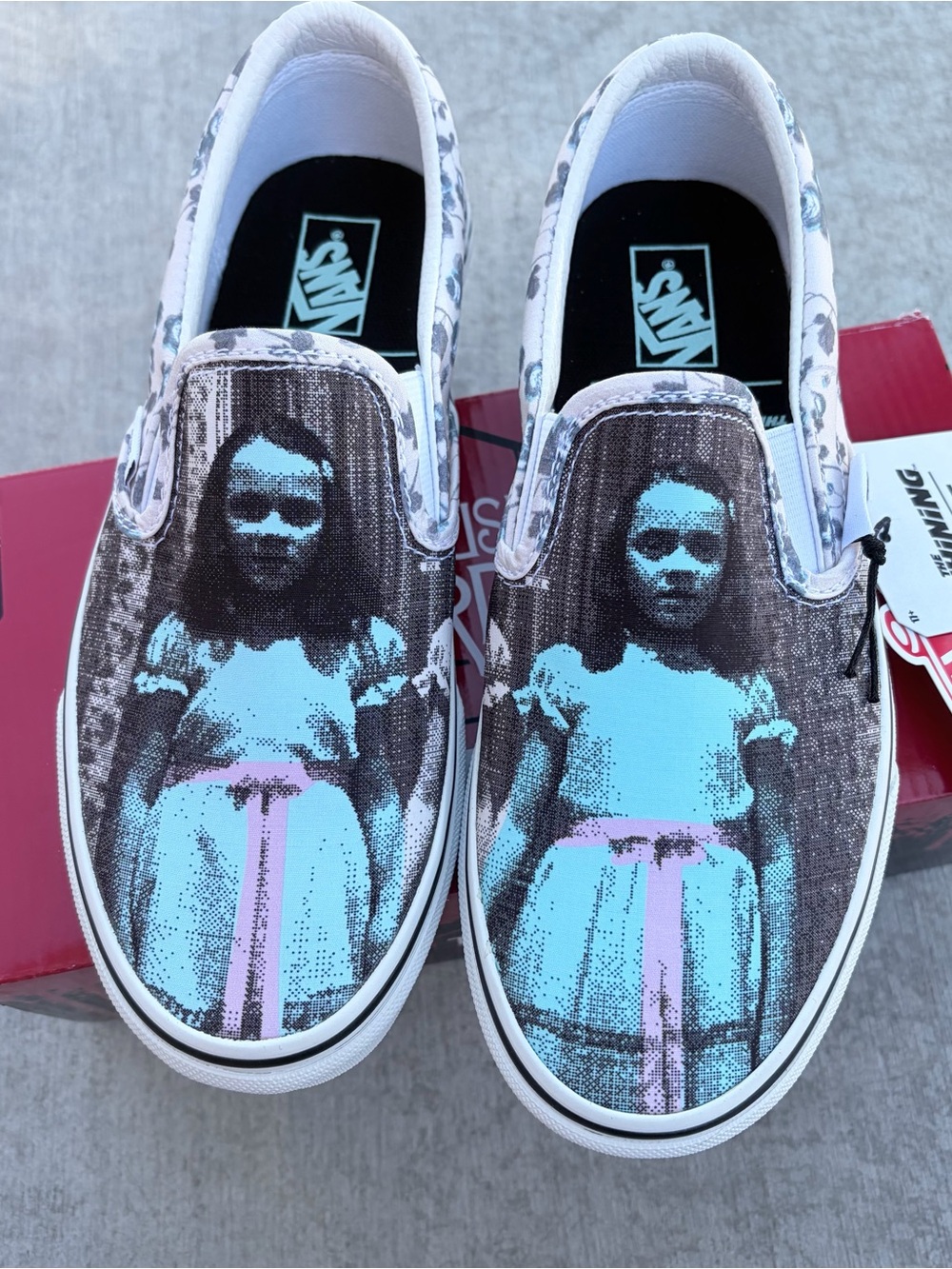 Vans × House of Terror "The Shining" Twins Slip-On